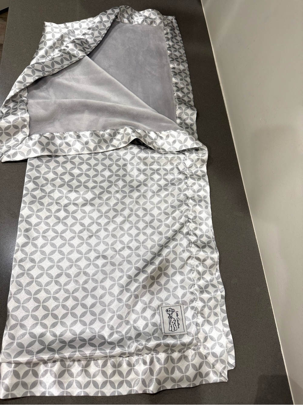 Little Giraffe Luxe Solid Baby Blanket